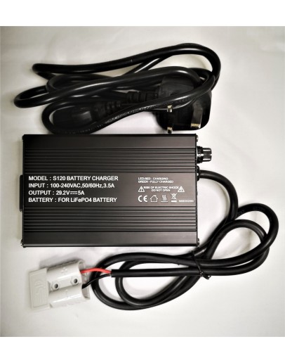 Charger Lithium Life PO4 24v 5a Anderson
